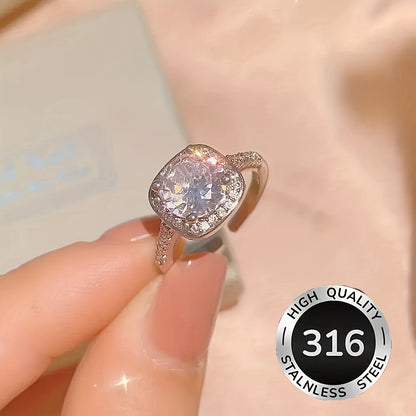 Elegant Cushion Halo Diamond Jewelry Set